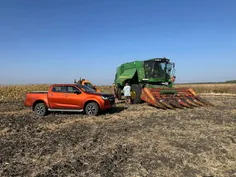 Kombájn gumiabroncs szerviz: Kovi Autó Shop mentőautó a meghibásodott John Deere kombájnnál - 2024. szeptember 5.